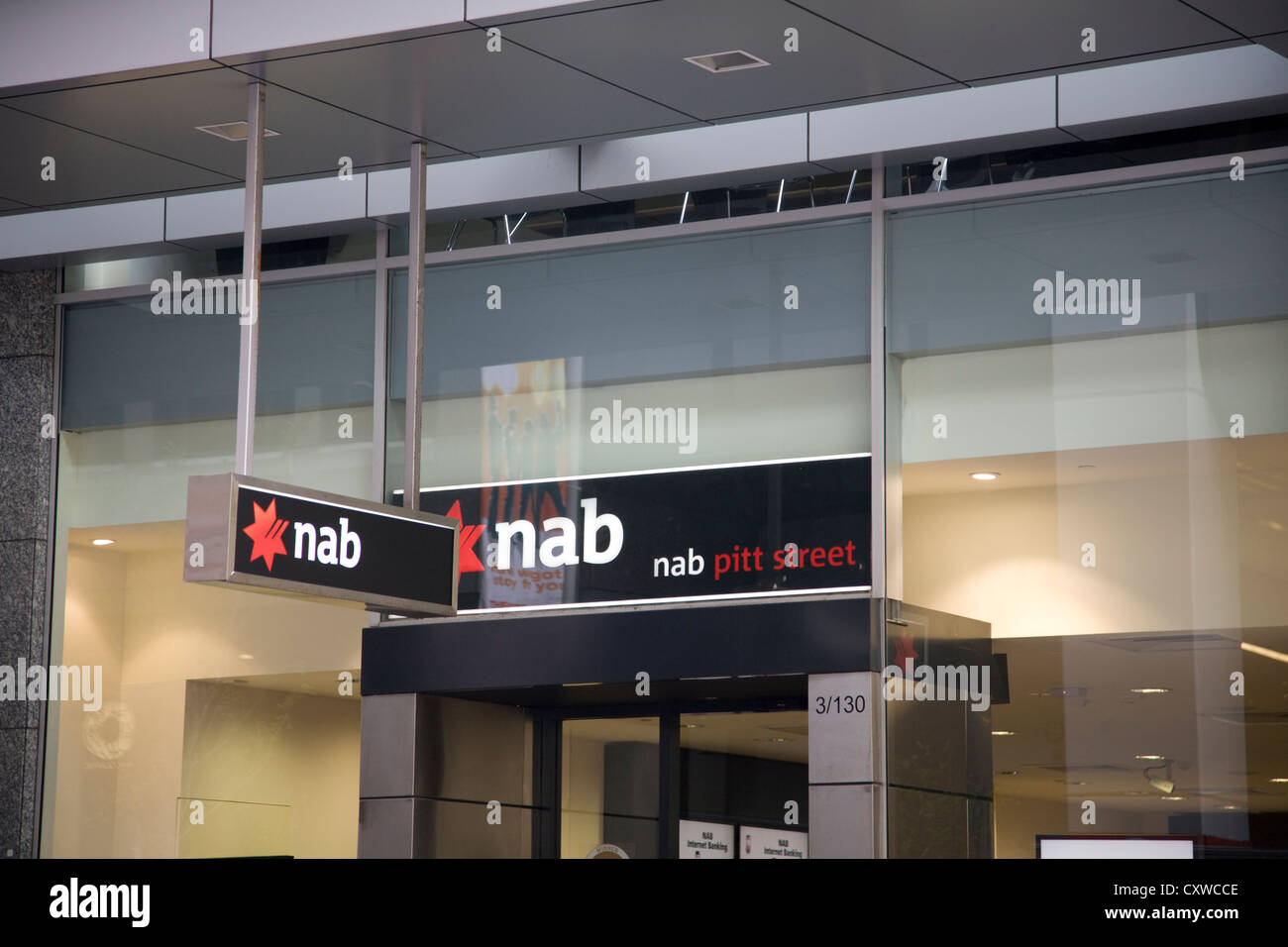 Nab,national australia bank banque australienne rentables,grand,Sydney Banque D'Images