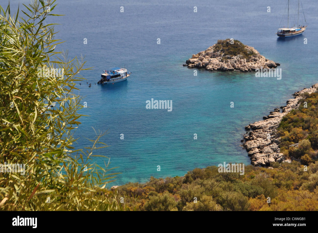 Mer à kas turquie Banque D'Images