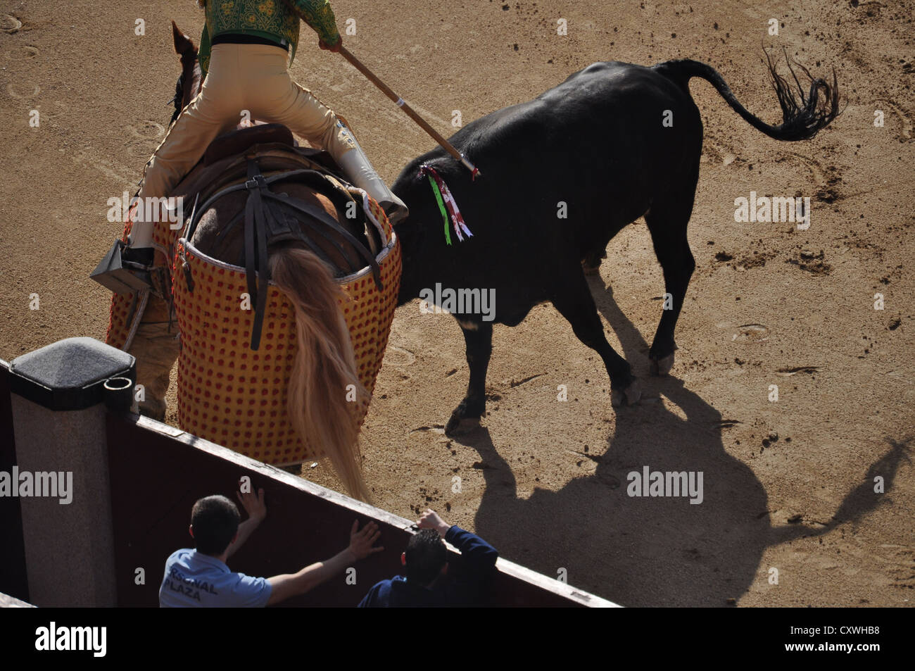 Corrida Madrid Las Ventas Banque D'Images