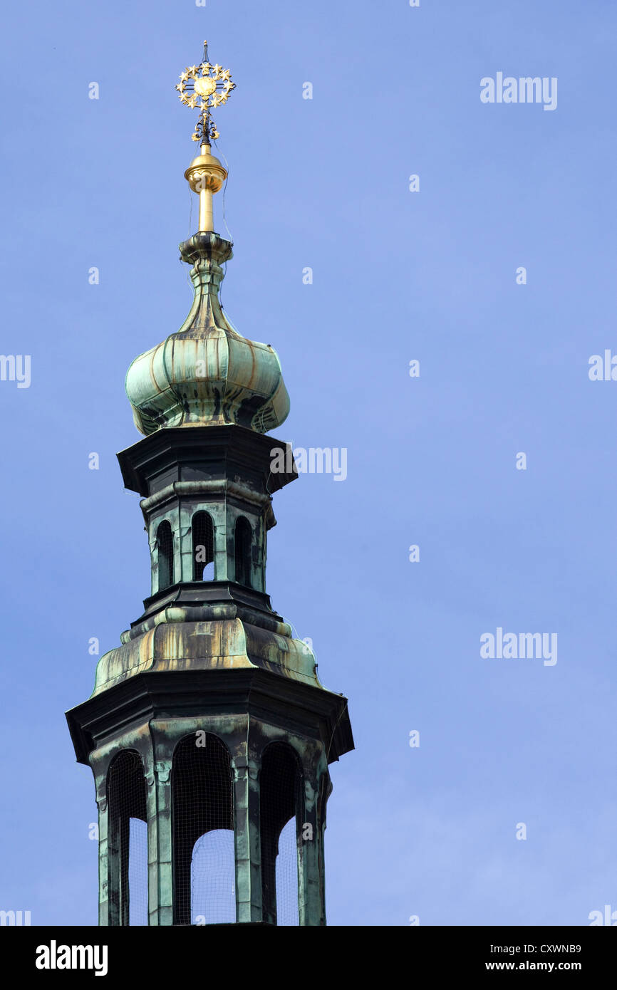 Église Saint Nicolas Place de la Vieille Ville Vieille Ville Prague 1 République Tchèque Kostel svatého Mikuláše Banque D'Images