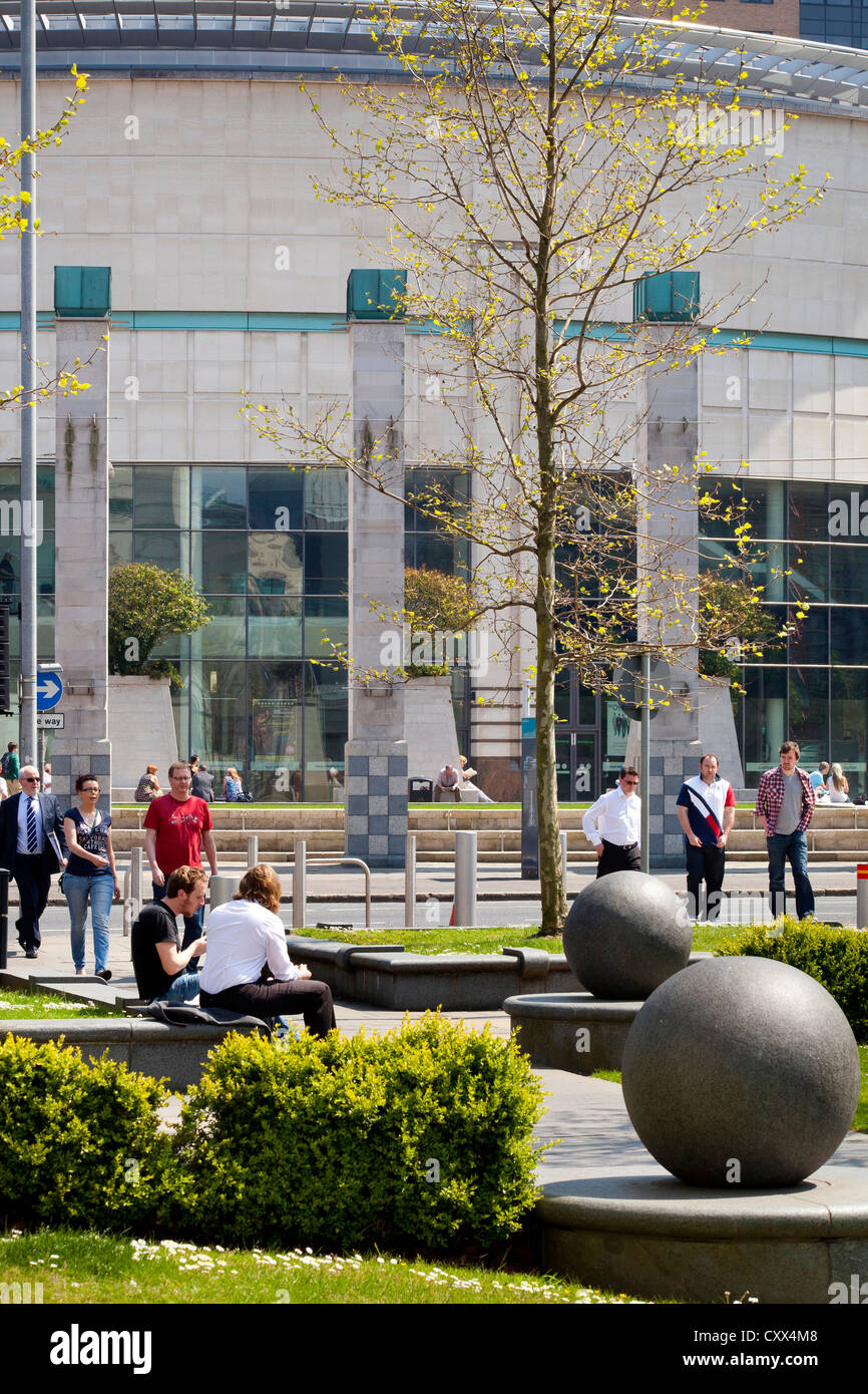 Le centre-ville de Belfast, Irlande du Nord Banque D'Images