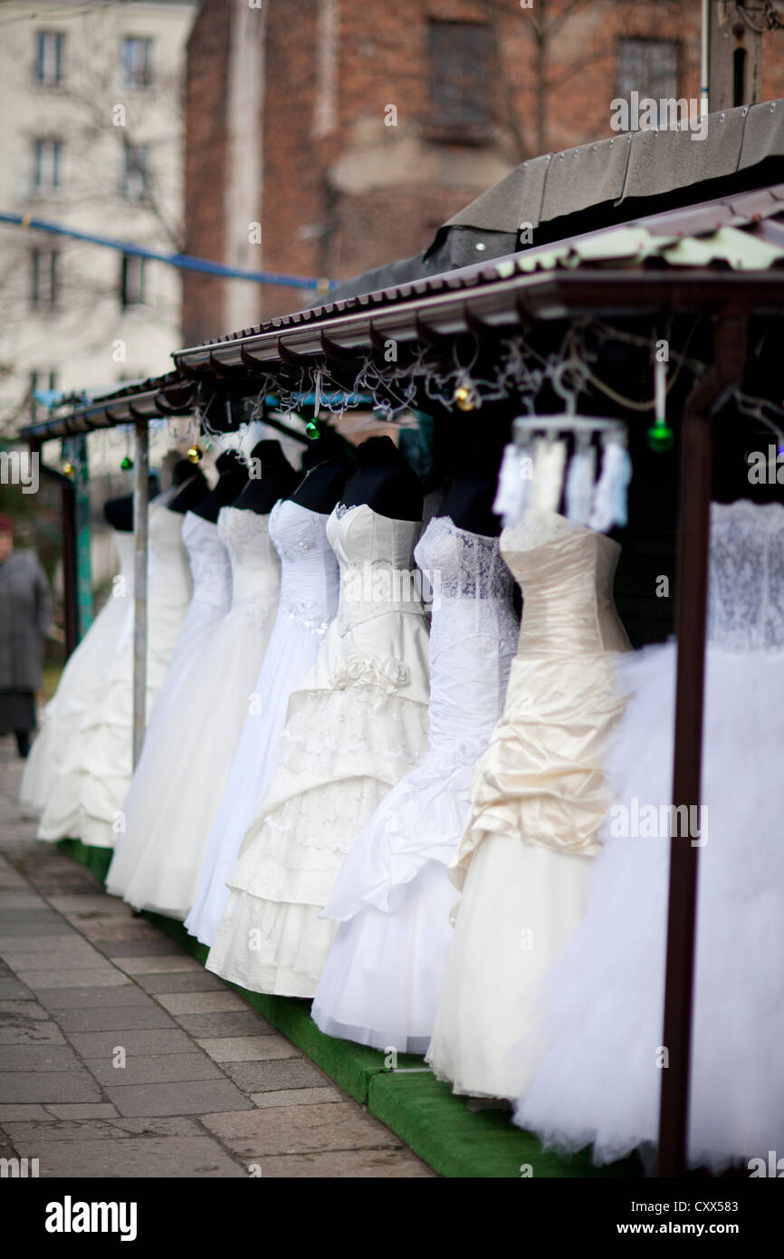 Bazar Rozyckiego Pologne Varsovie Praga marché Banque D'Images