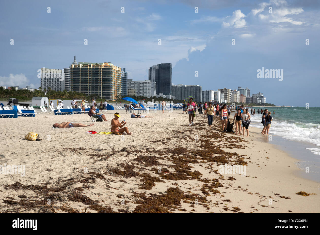 Miami South beach floride usa Banque D'Images Miami South beach floride usa Banque D'Images