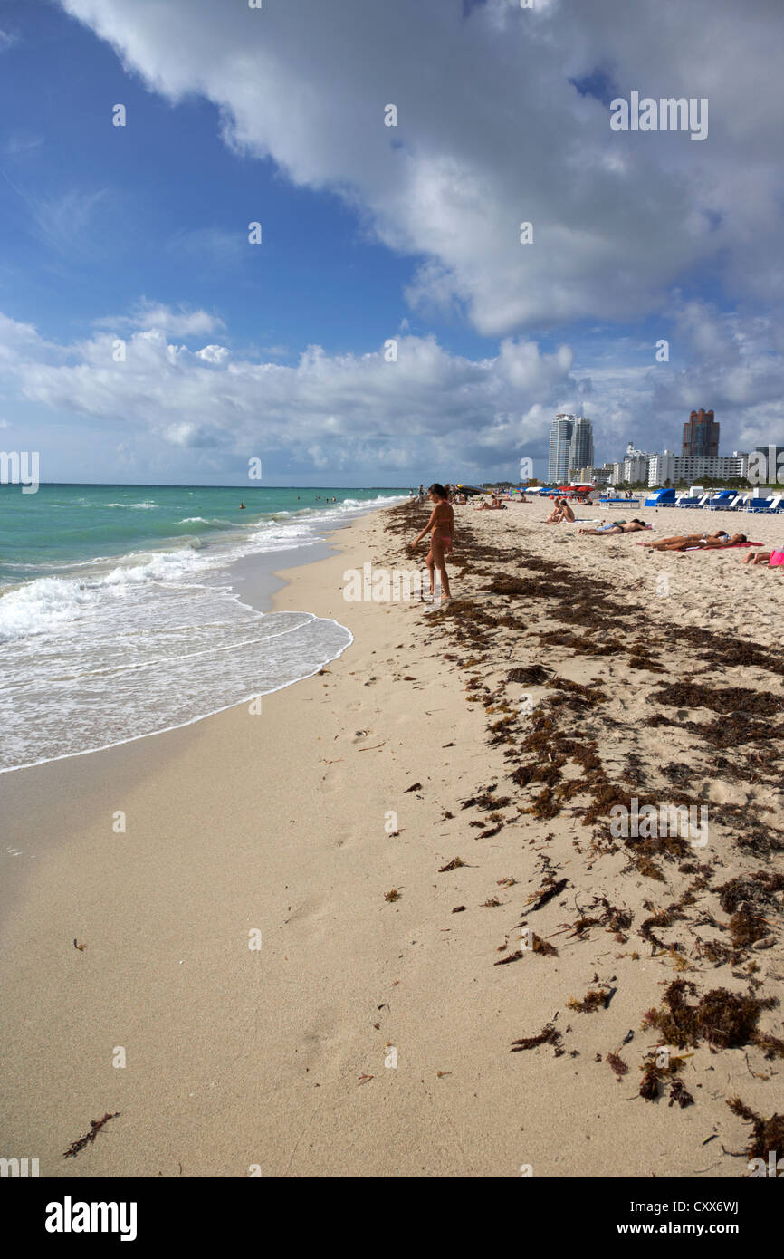 Miami South beach floride usa Banque D'Images
