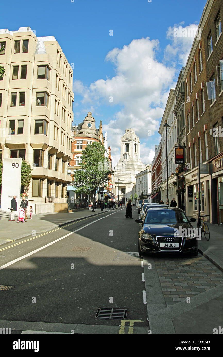 Freemasons' Hall à Londres est le siège de la Grande Loge Unie d'Angleterre et un lieu de rencontre pour les loges maçonniques Banque D'Images