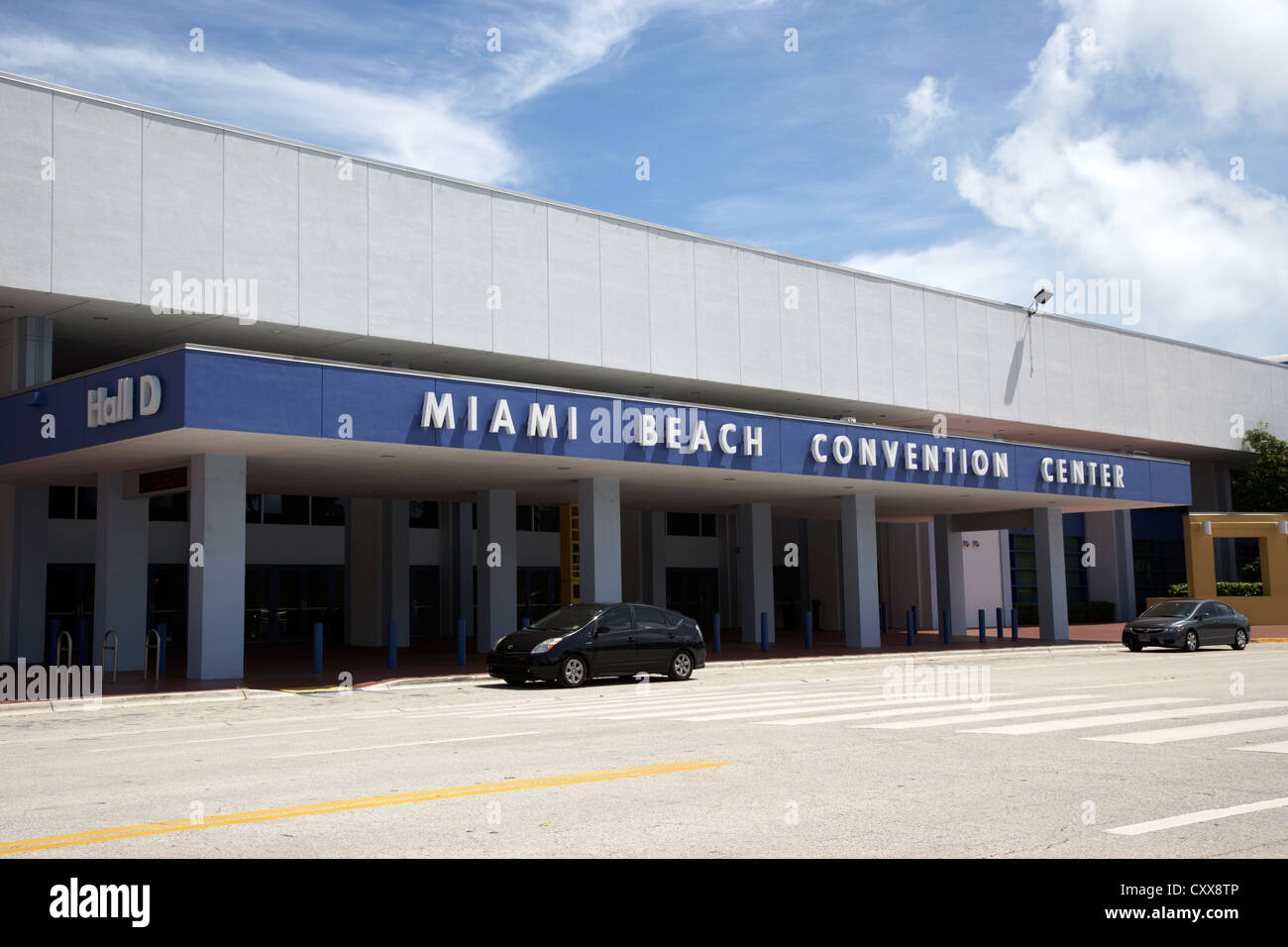 Miami Beach Convention Center Miami South beach floride usa Banque D'Images