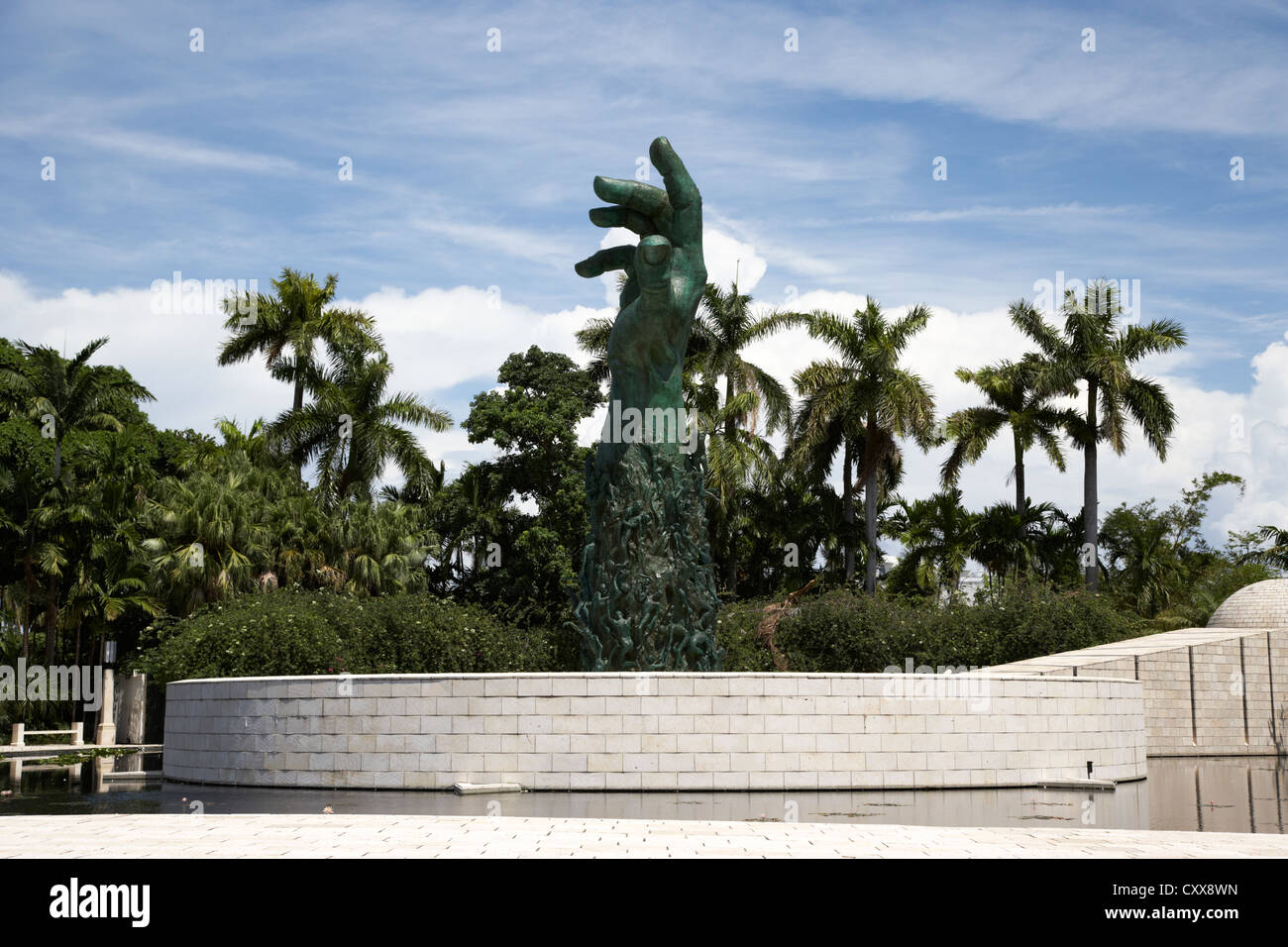 Mémorial de l'holocauste juif Miami South beach floride usa Banque D'Images