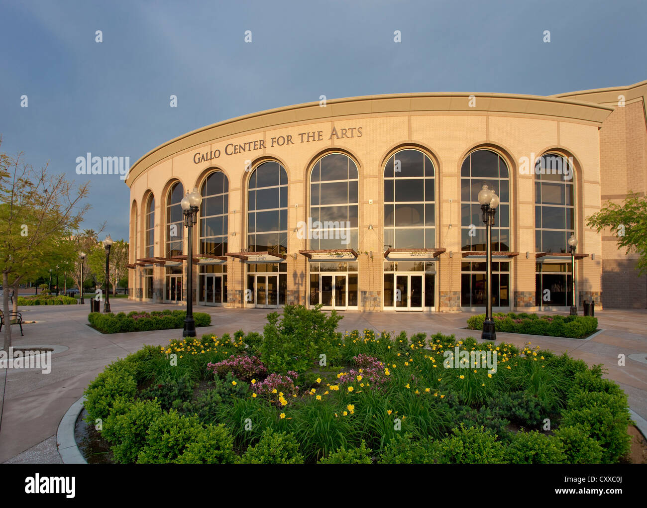 Le Gallo Center for the Arts, Modesto, en Californie. Banque D'Images