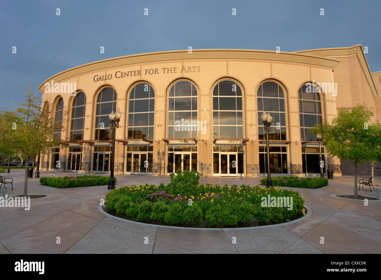 Le Gallo Center for the Arts, Modesto, en Californie. Banque D'Images