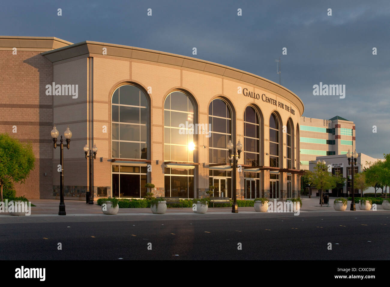 Le Gallo Center for the Arts, Modesto, en Californie. Banque D'Images