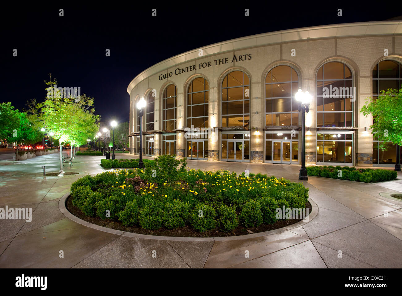 Le Gallo Center for the Arts, Modesto, en Californie. Banque D'Images