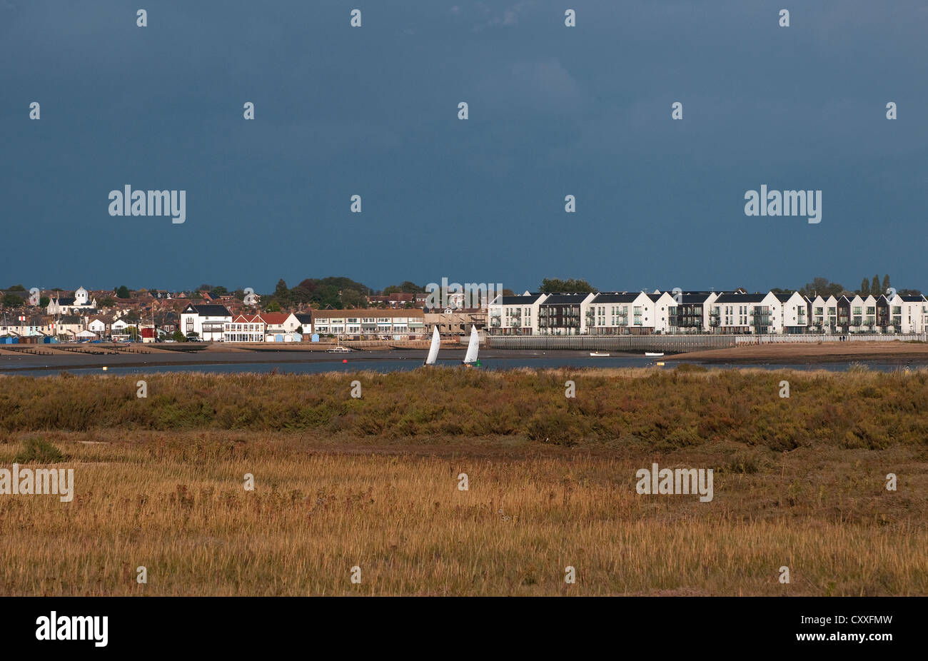 Brightlingsea de east mersea, Essex, Angleterre Banque D'Images
