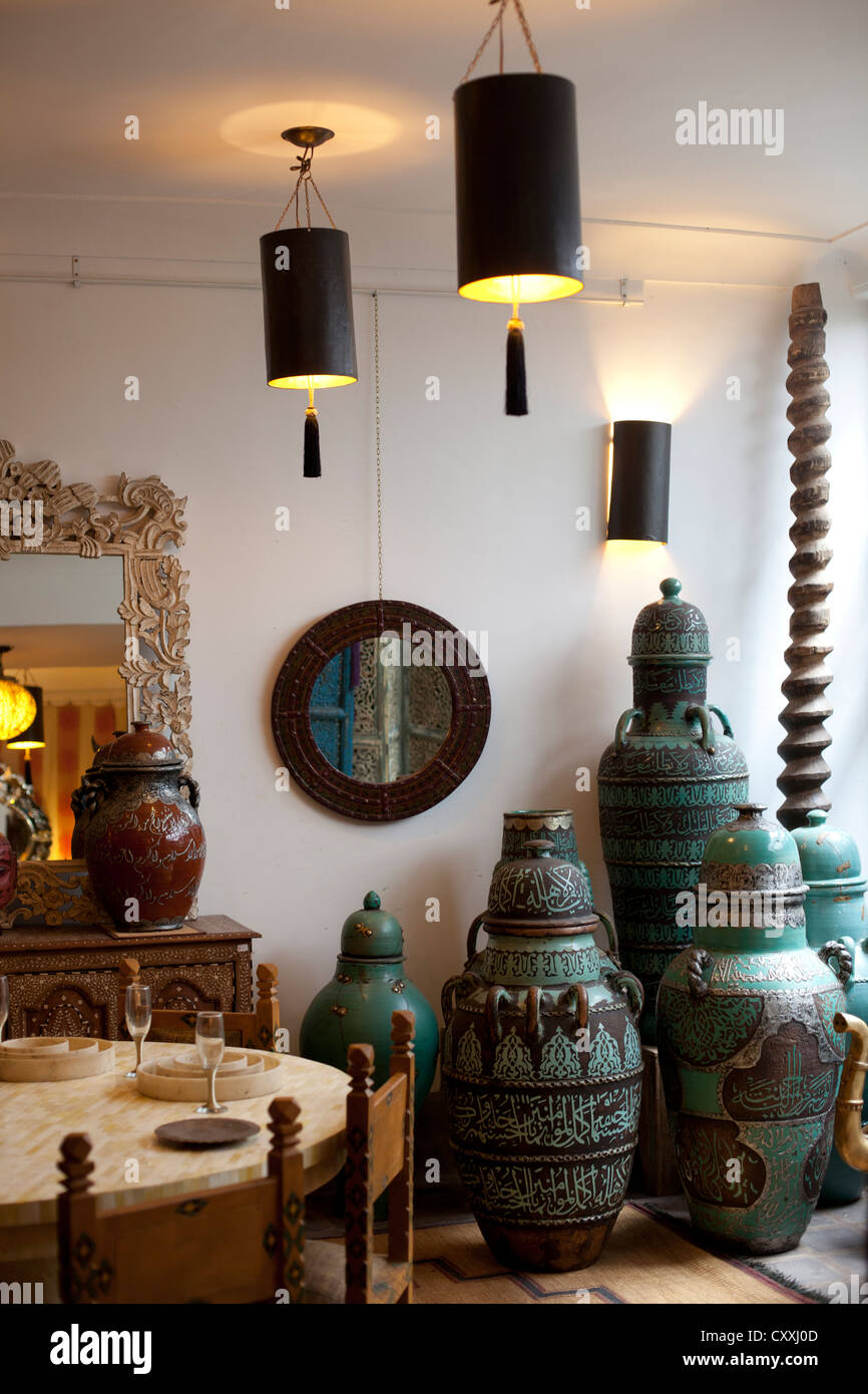 Mustapha Blaoui boutique artisanat tapis Medina Marrakech Maroc Photo Stock  - Alamy