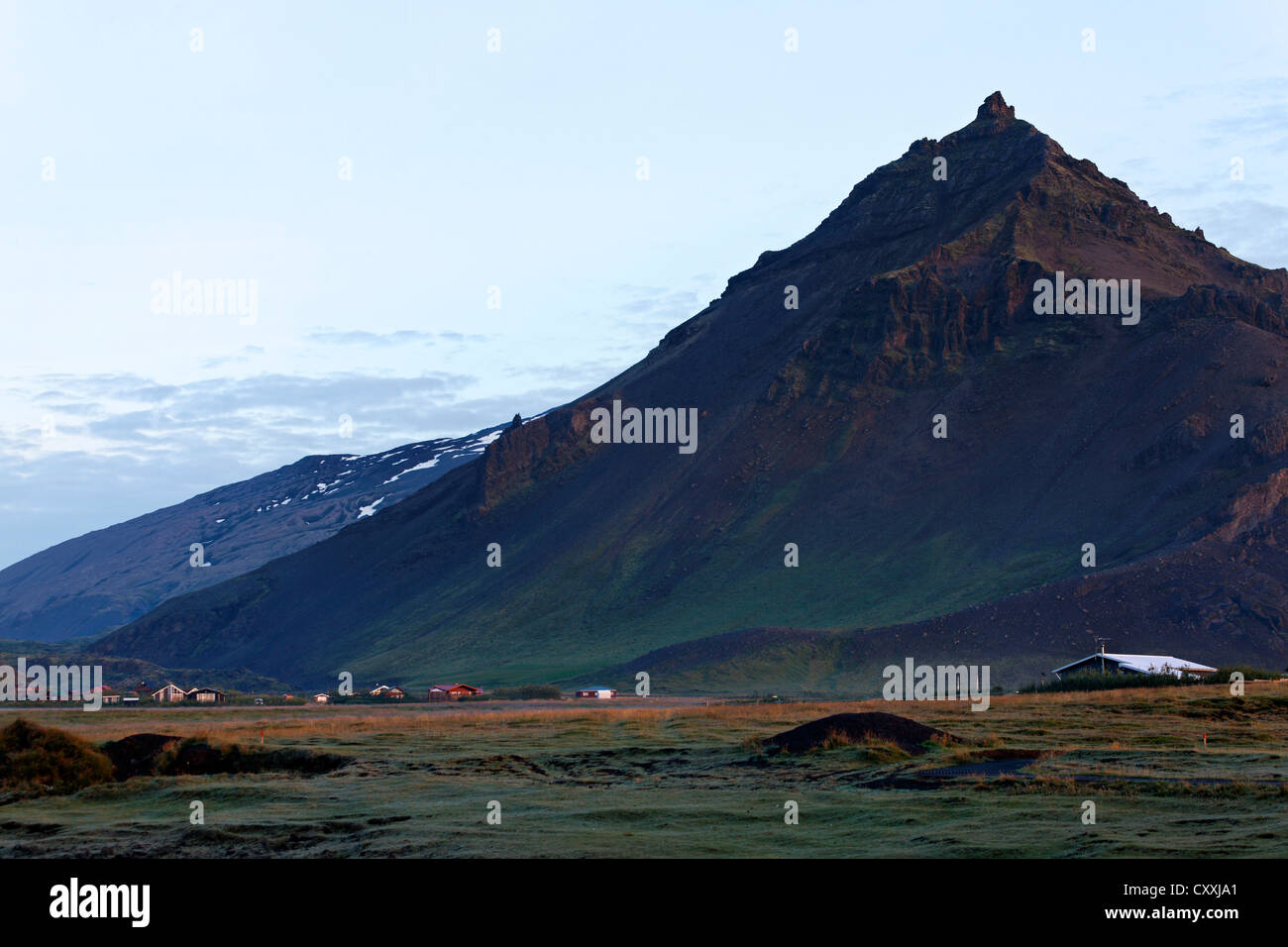 Mt Stapafell, Islande Snæfellsnes Banque D'Images