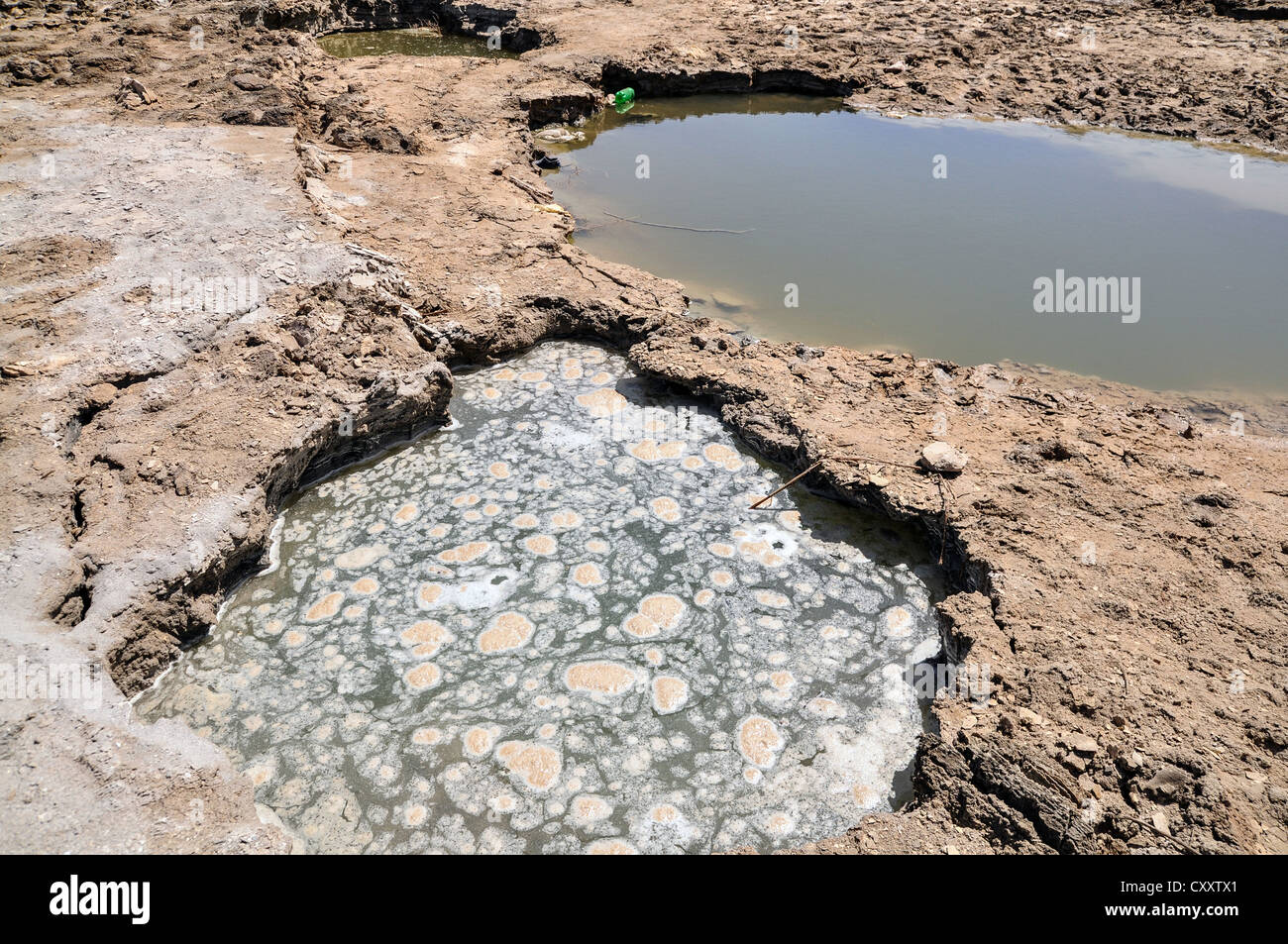 Voir les conversions de la côte de la Mer Morte Banque D'Images