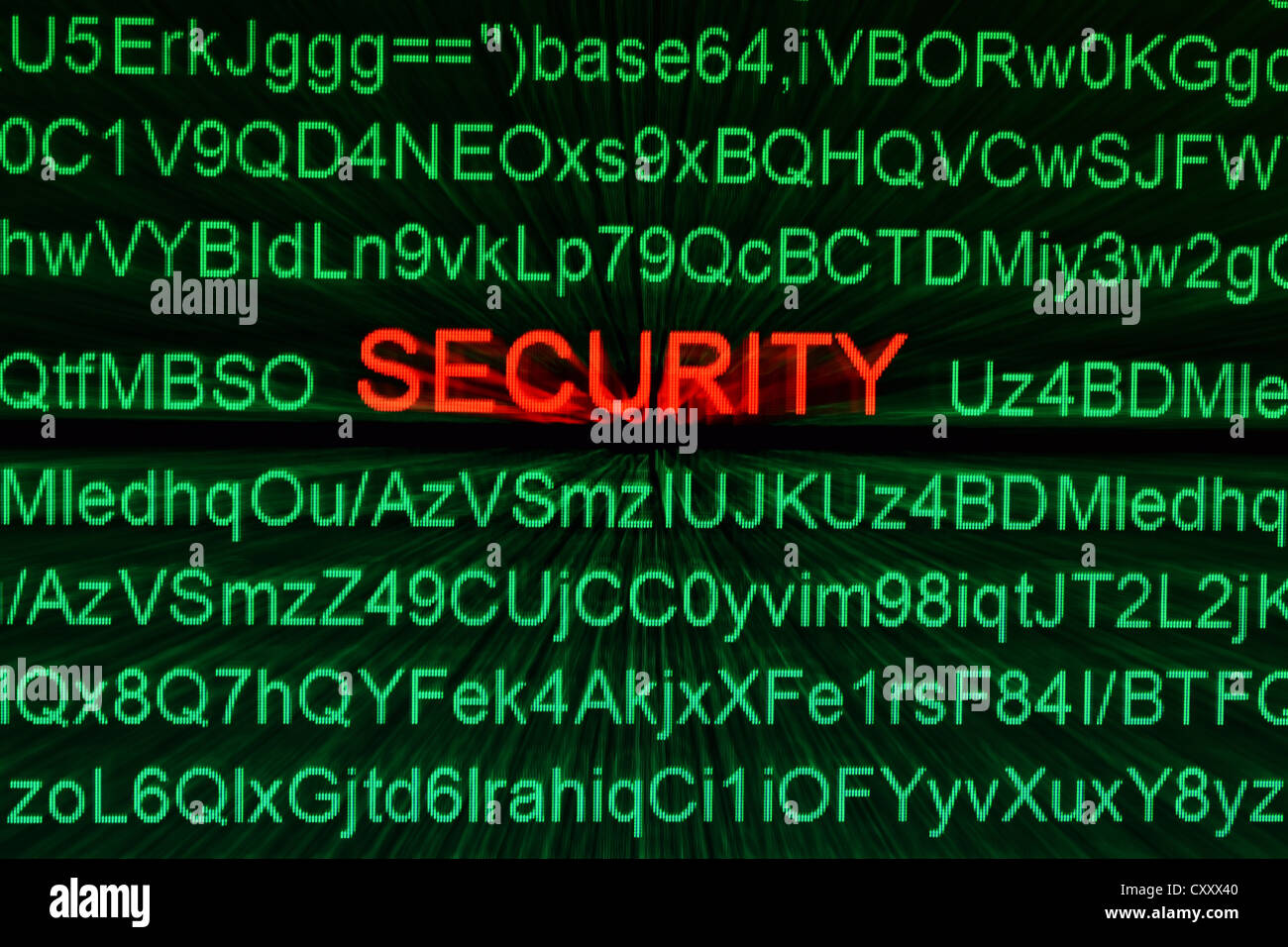 Danger web concept Banque D'Images