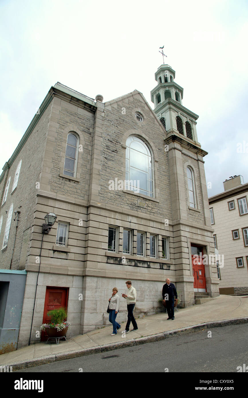 L'Église de Québec Banque D'Images