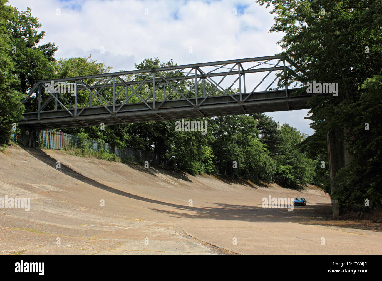 Piste de course de Brooklands Weybridge, Surrey England UK Banque D'Images