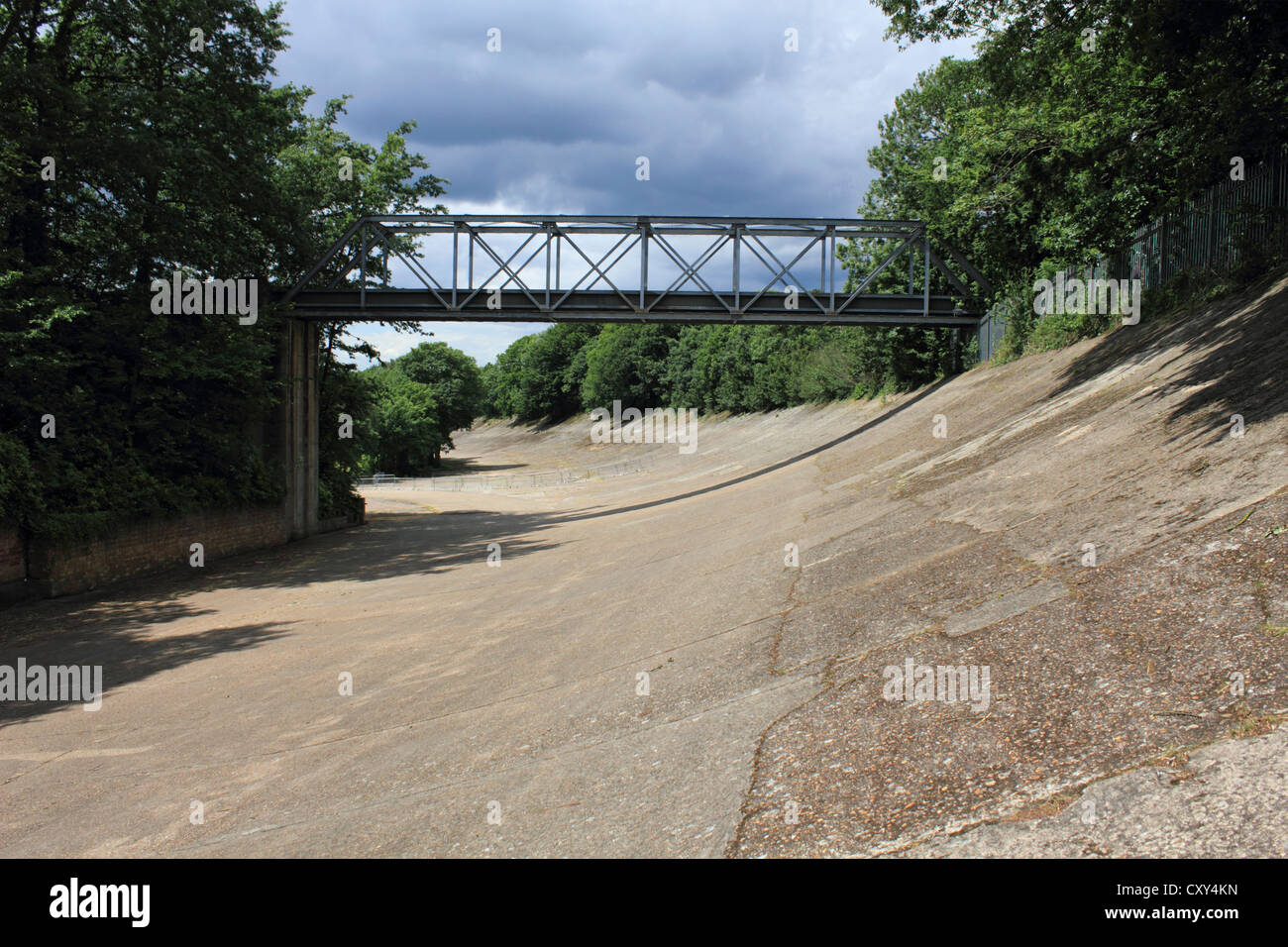 Piste de course de Brooklands Weybridge, Surrey England UK Banque D'Images