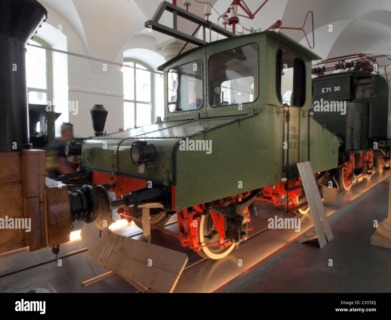 1899 Siemens & Halske Lokomotive, Fabriknummer 303 Banque D'Images