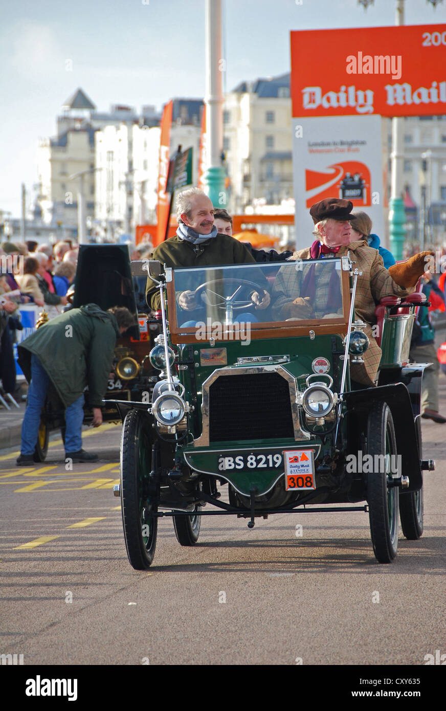 Voiture vétéran EXÉCUTÉ À PARTIR DE LONDRES À BRIGHTON 2007 Banque D'Images