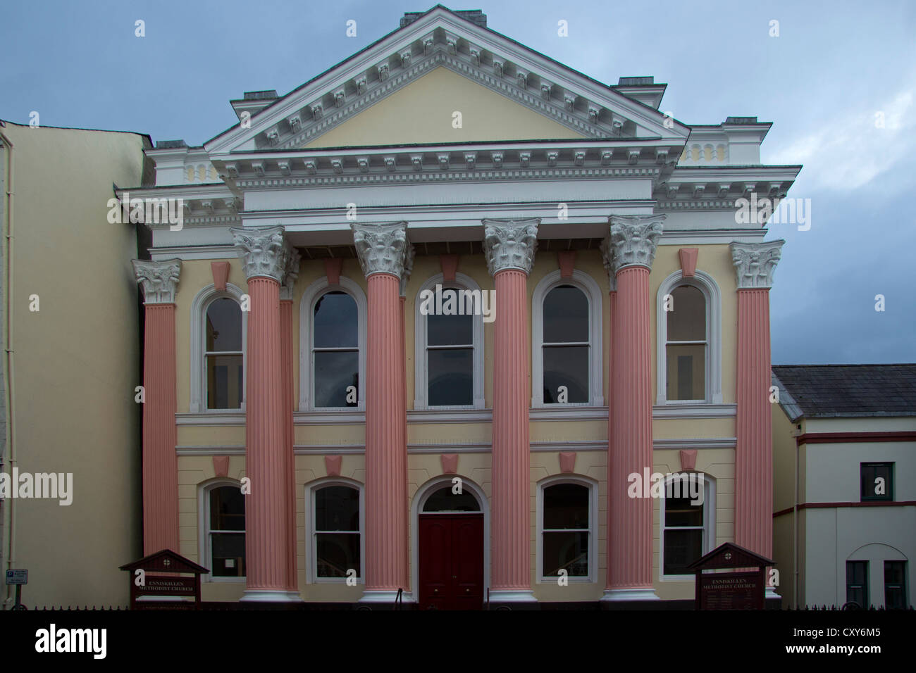 Église méthodiste, Eniskillen, Irlande du Nord Banque D'Images