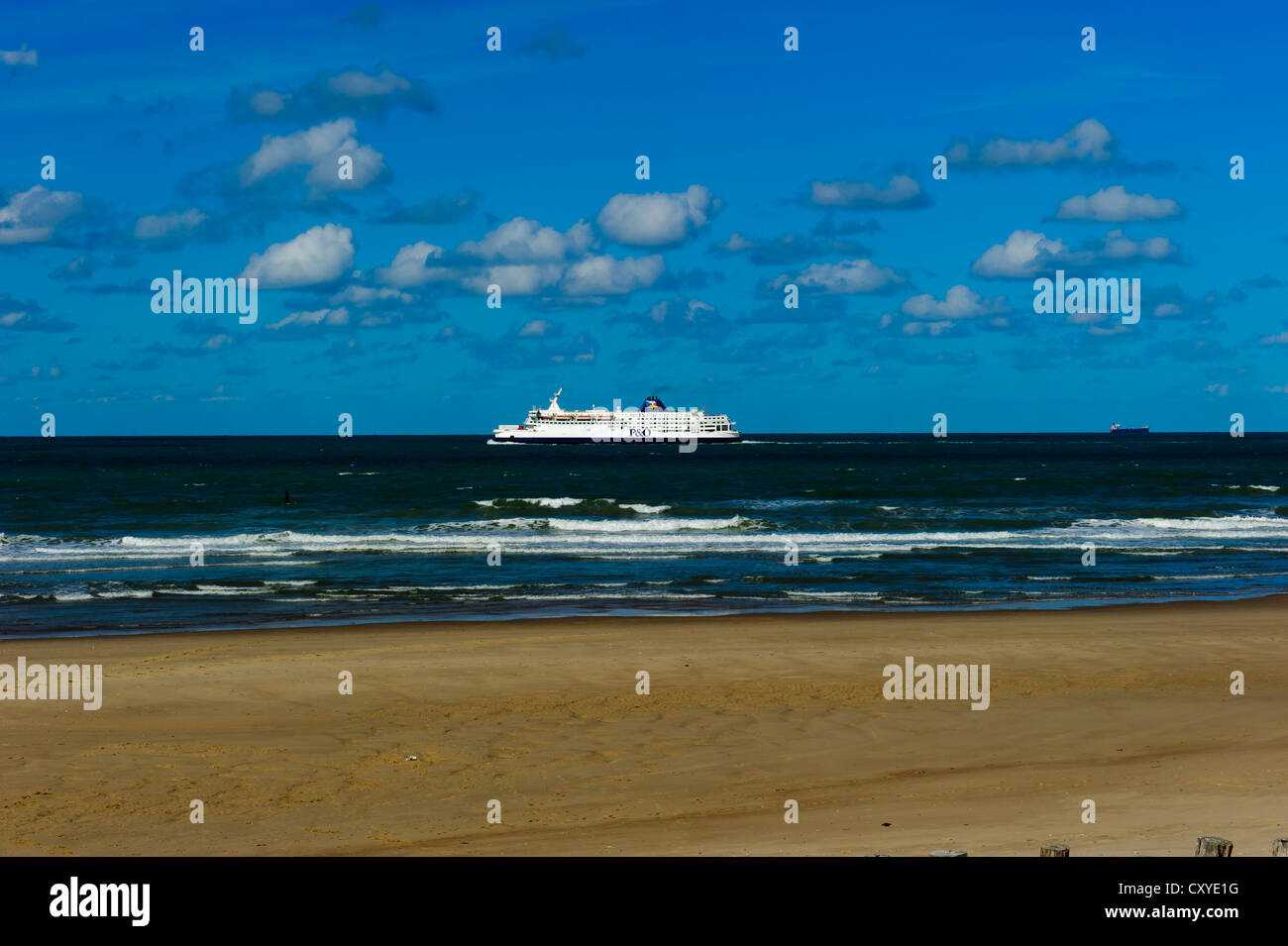Car-ferry, Manche Banque D'Images