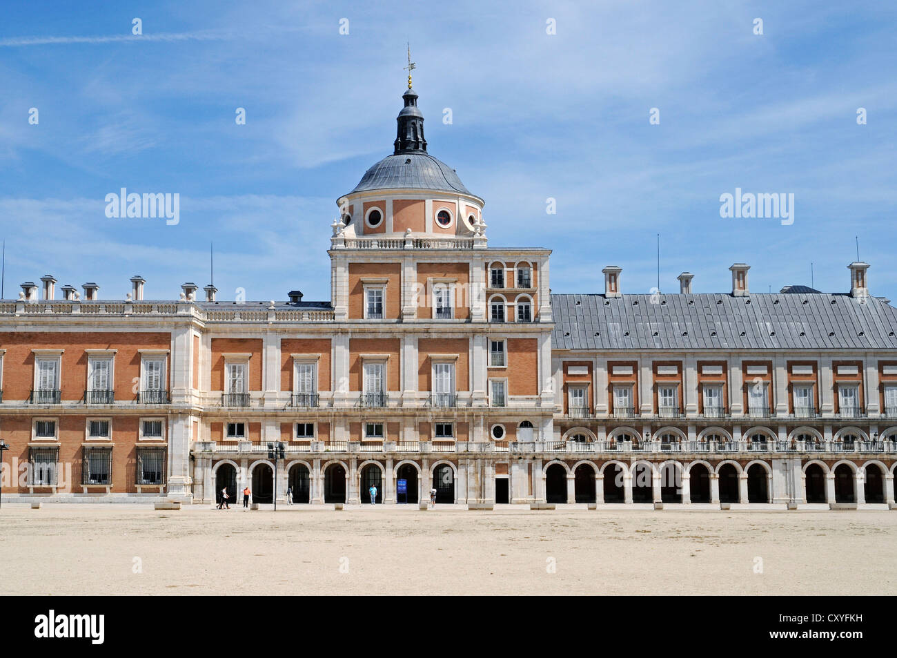 Le Palacio Real, le Palais Royal, Aranjuez, Espagne, Europe, PublicGround Banque D'Images