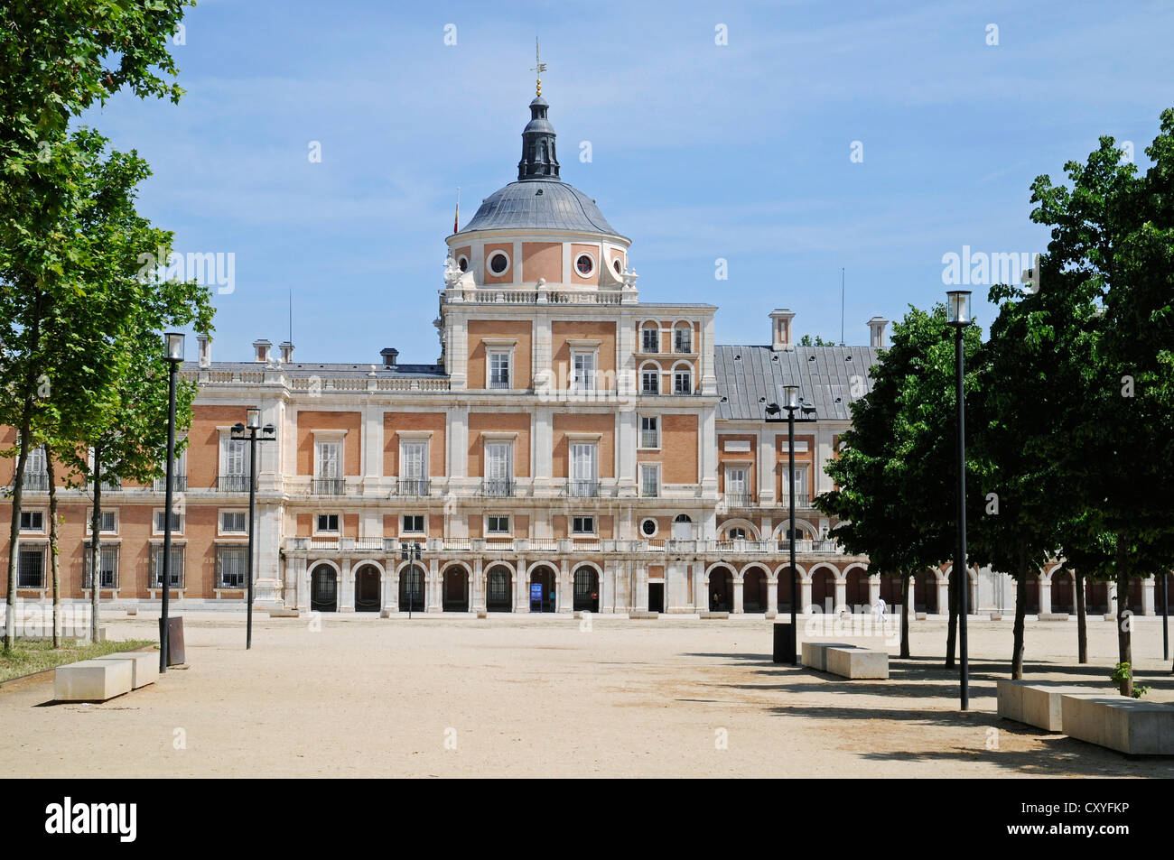 Le Palacio Real, le Palais Royal, Aranjuez, Espagne, Europe, PublicGround Banque D'Images