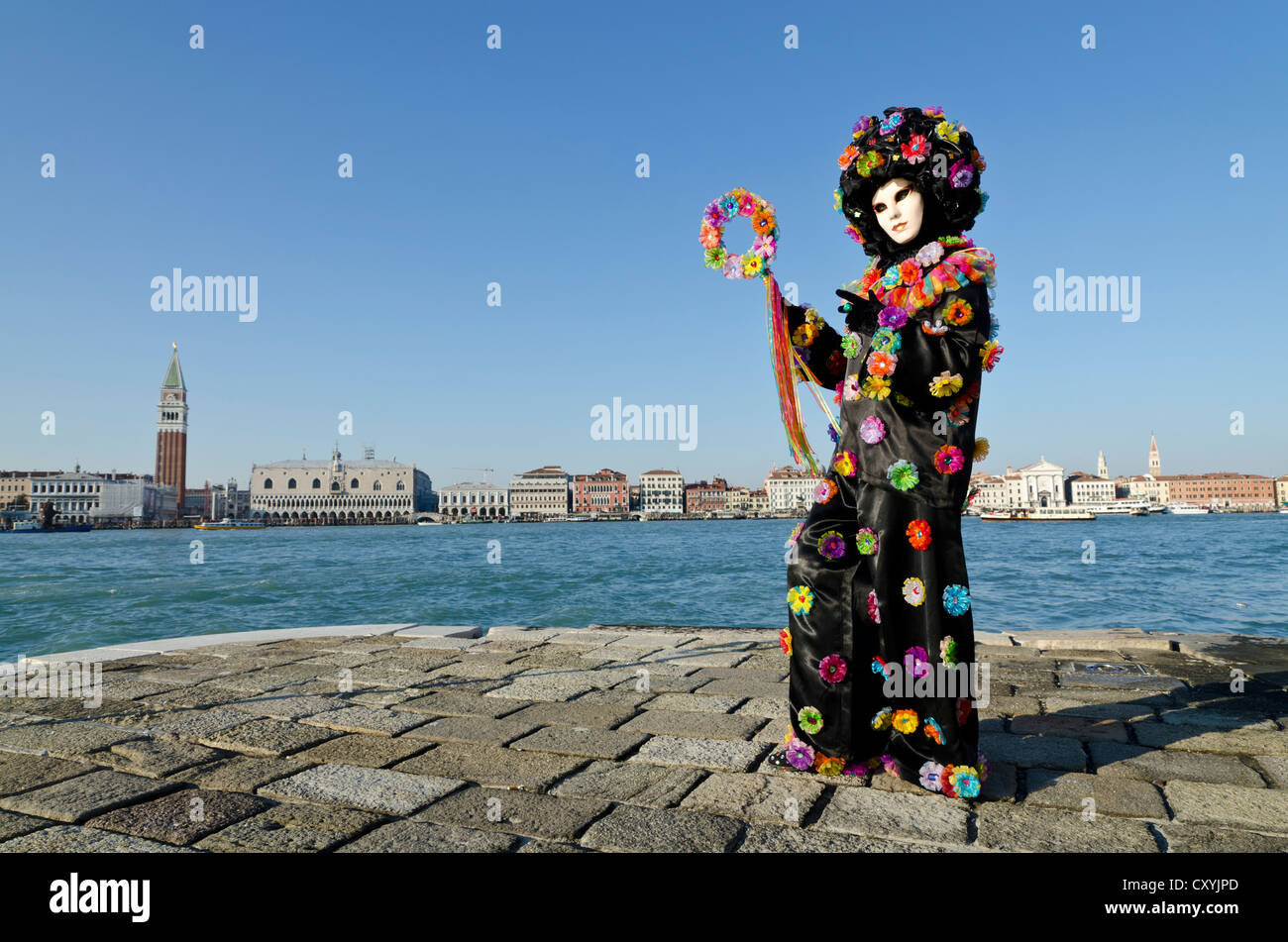 Masque de Venise, Carnaval, Carnaval de Venise, Vénétie, Italie, Europe Banque D'Images