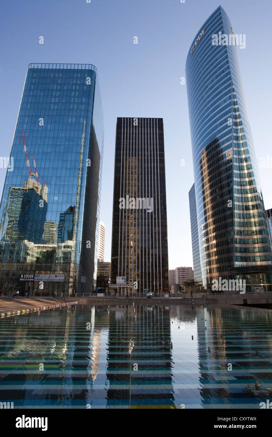 La Défense, Paris, France. Banque D'Images