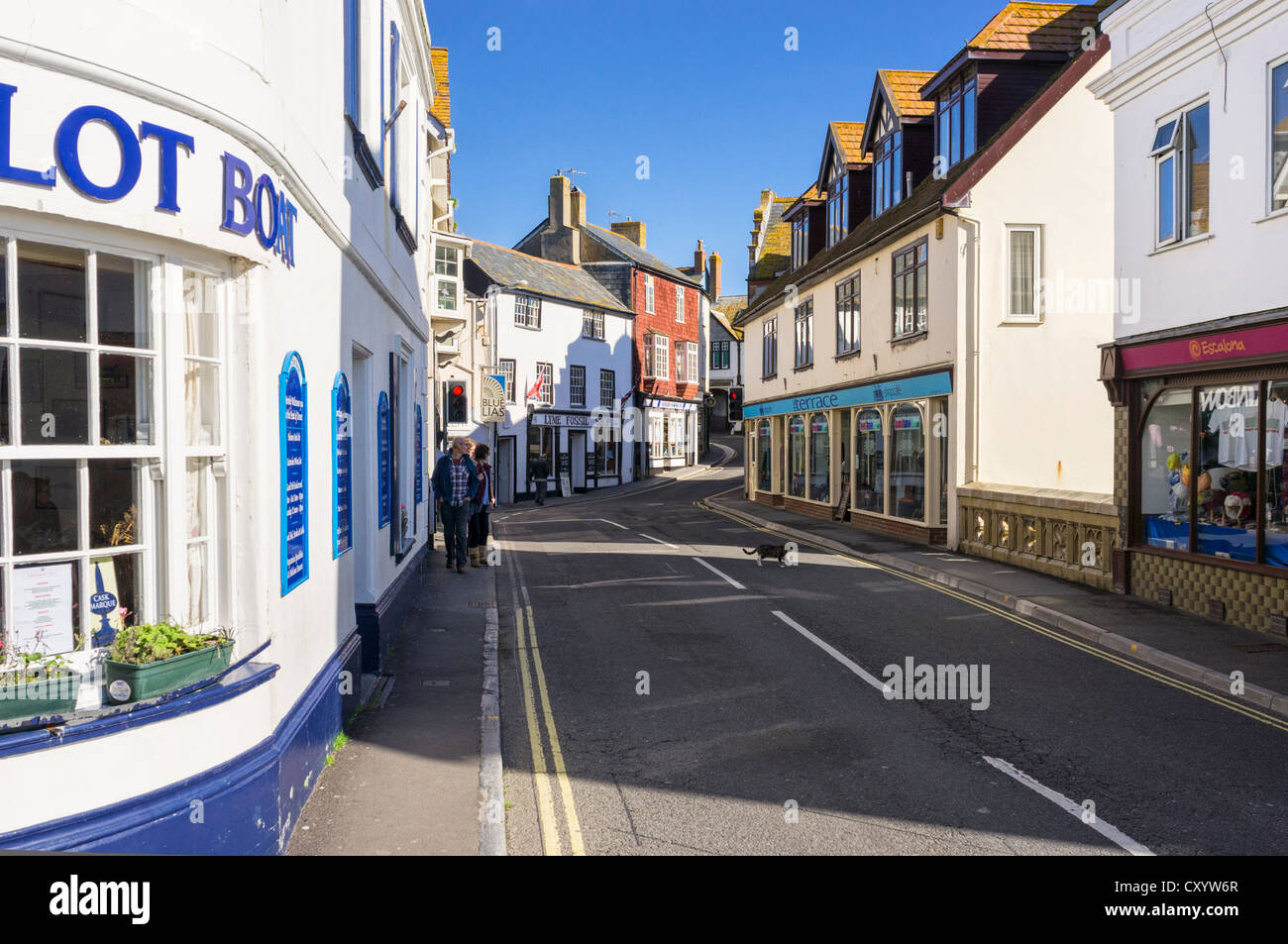 Lyme Regis, dans le Dorset, UK Banque D'Images