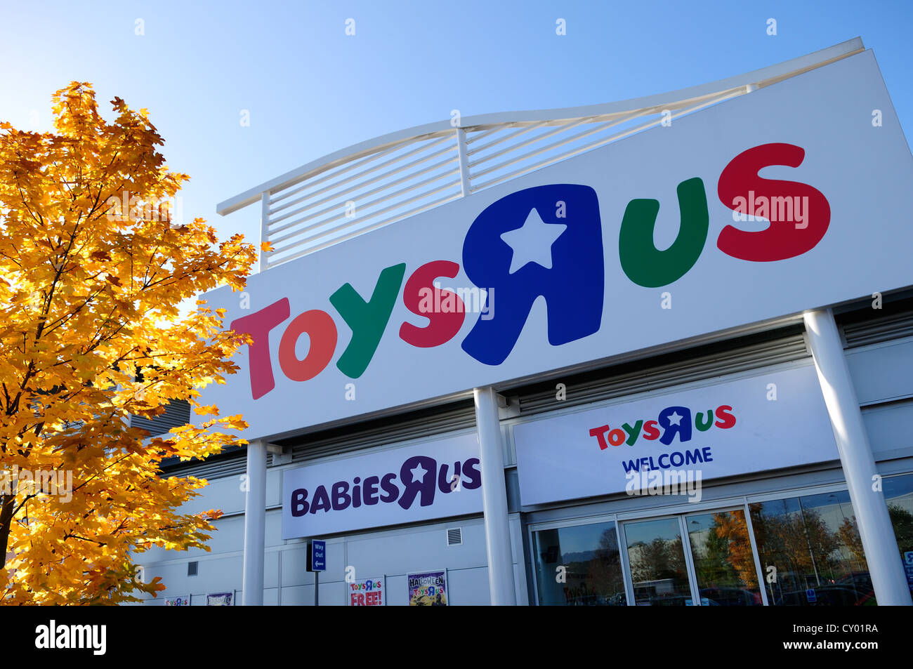 Magasin Toysrus. Banque D'Images