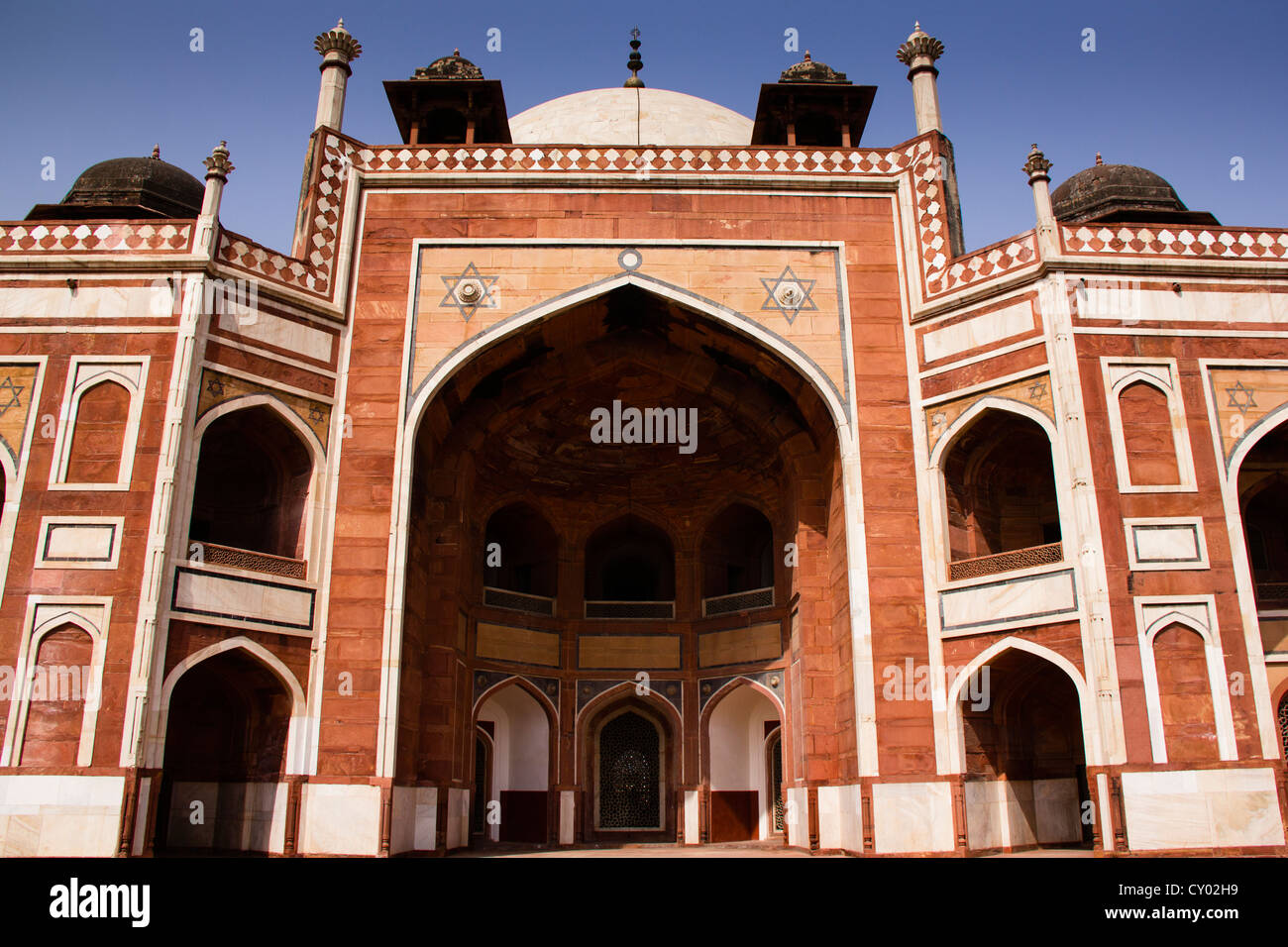 Tombe de Humayun, Delhi, Inde, Asie Banque D'Images