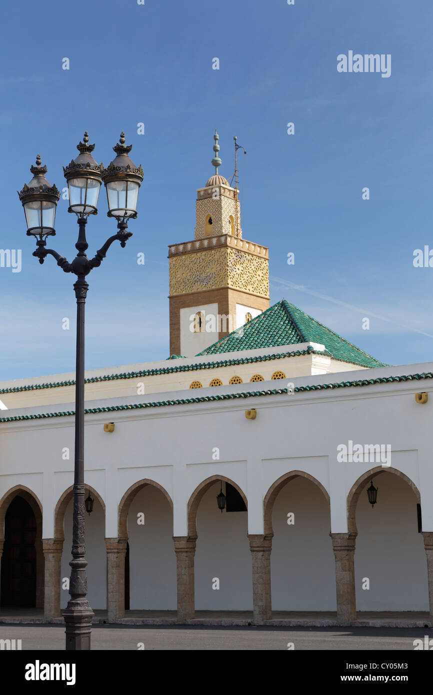 La mosquée Royale, Rabat, Rabat-Salé-Zemmour-Zaër, Maroc, Maghreb, Afrique Banque D'Images