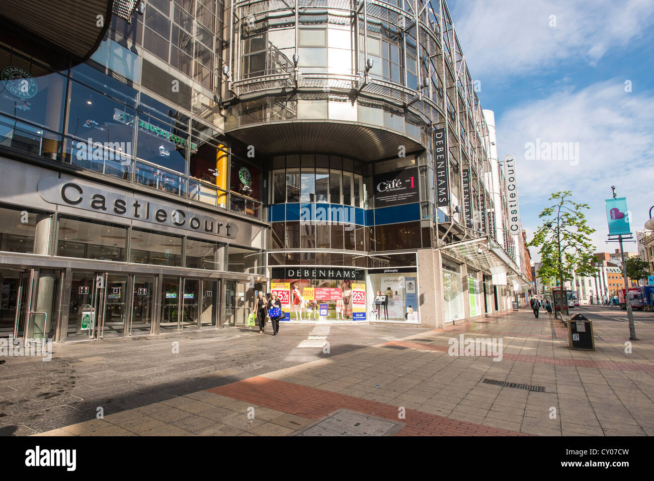 Le centre commercial Castle Court, Belfast, Irlande du Nord, Royaume-Uni, Europe Banque D'Images