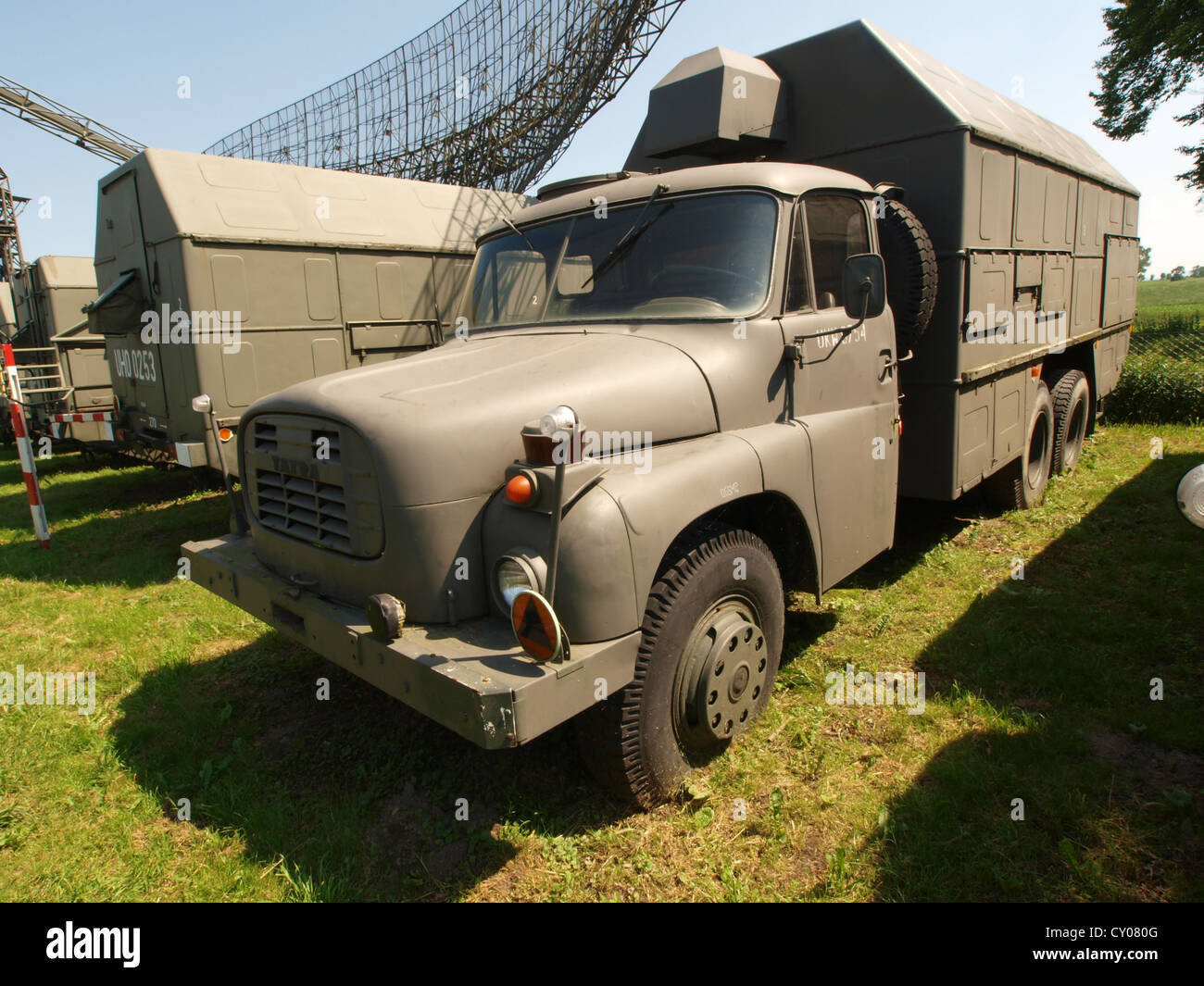 Tatra camion militaire à Swidnica Banque D'Images