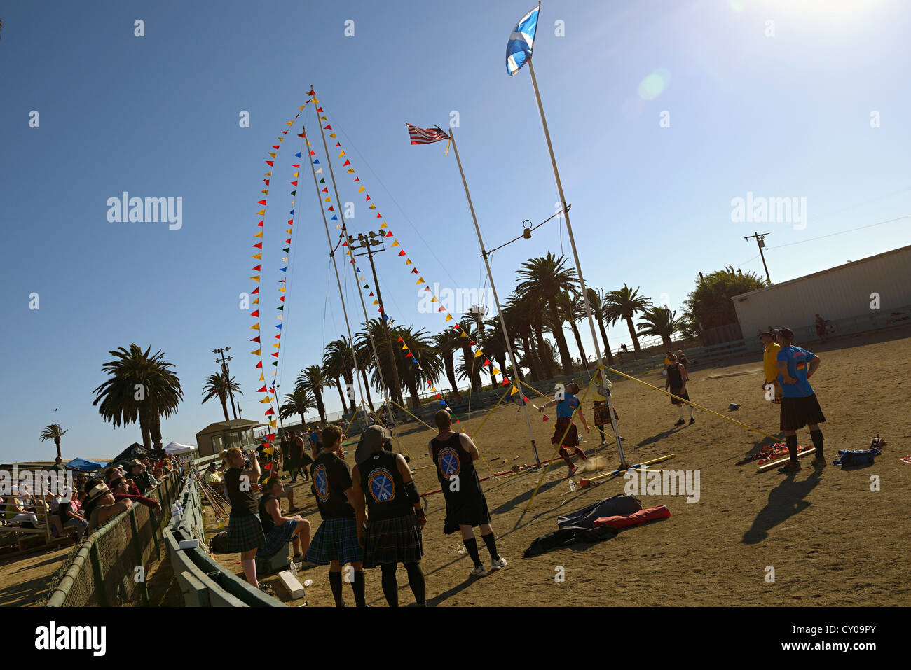 Station Highland Games ventura california usa Banque D'Images