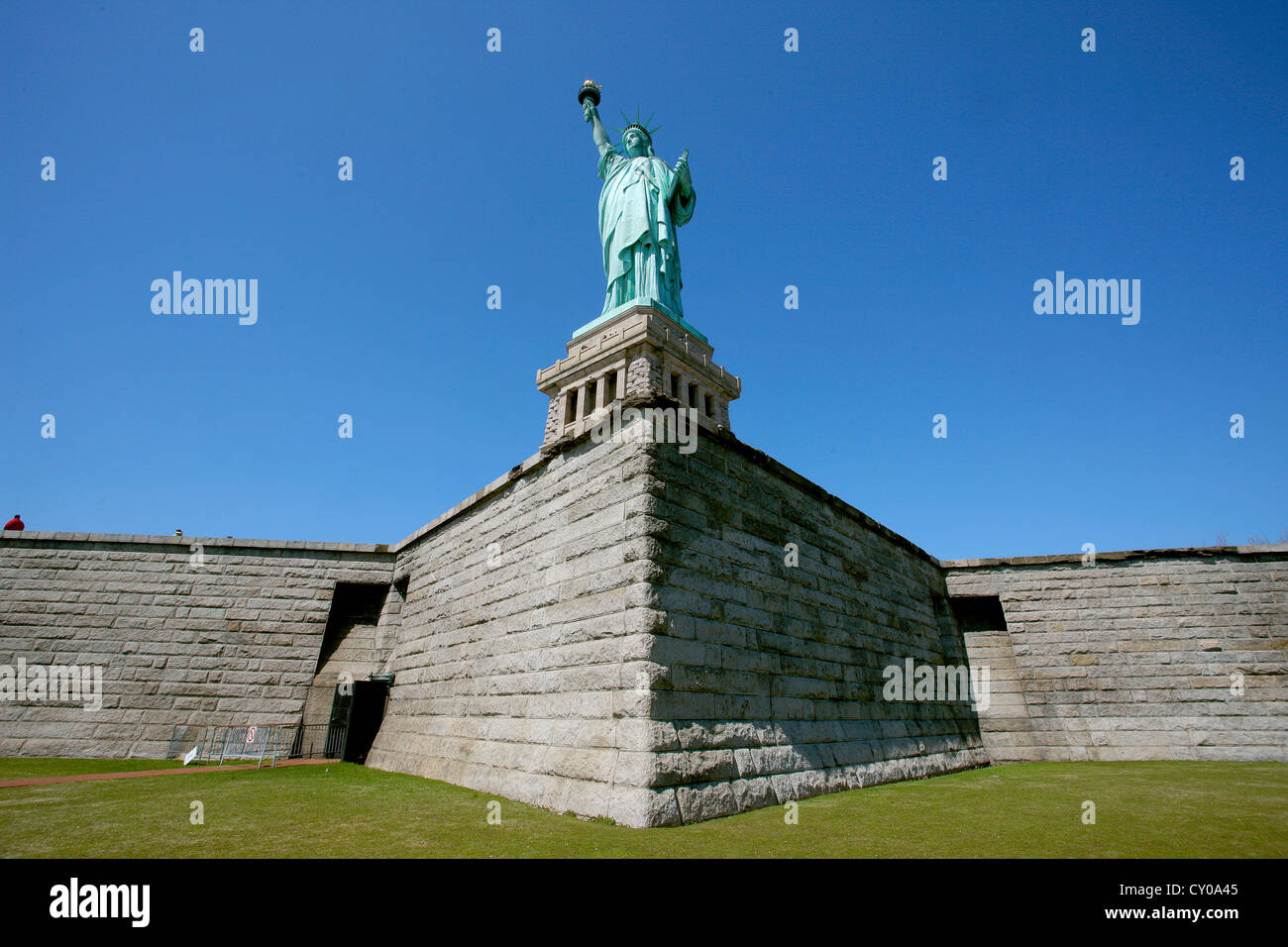 Statue de la liberté, Liberty Island, New York City, New York, United States, Amérique du Nord Banque D'Images