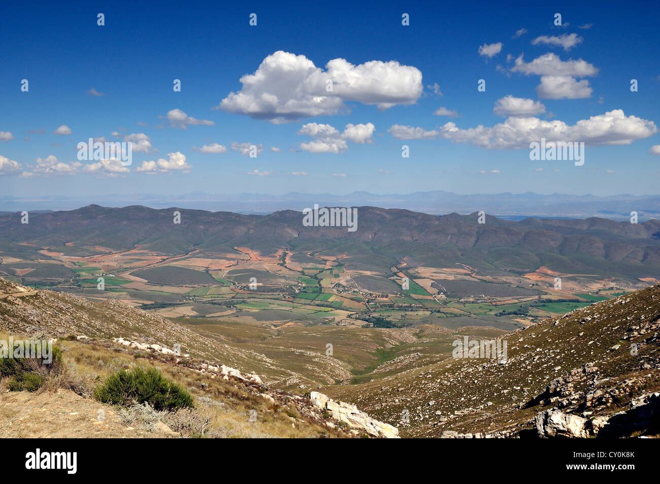 Paysage d'Afrique du Sud Banque D'Images