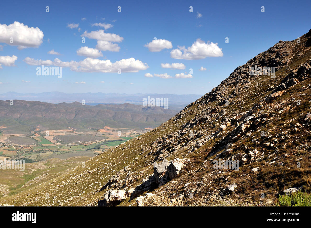 Paysage d'Afrique du Sud Banque D'Images