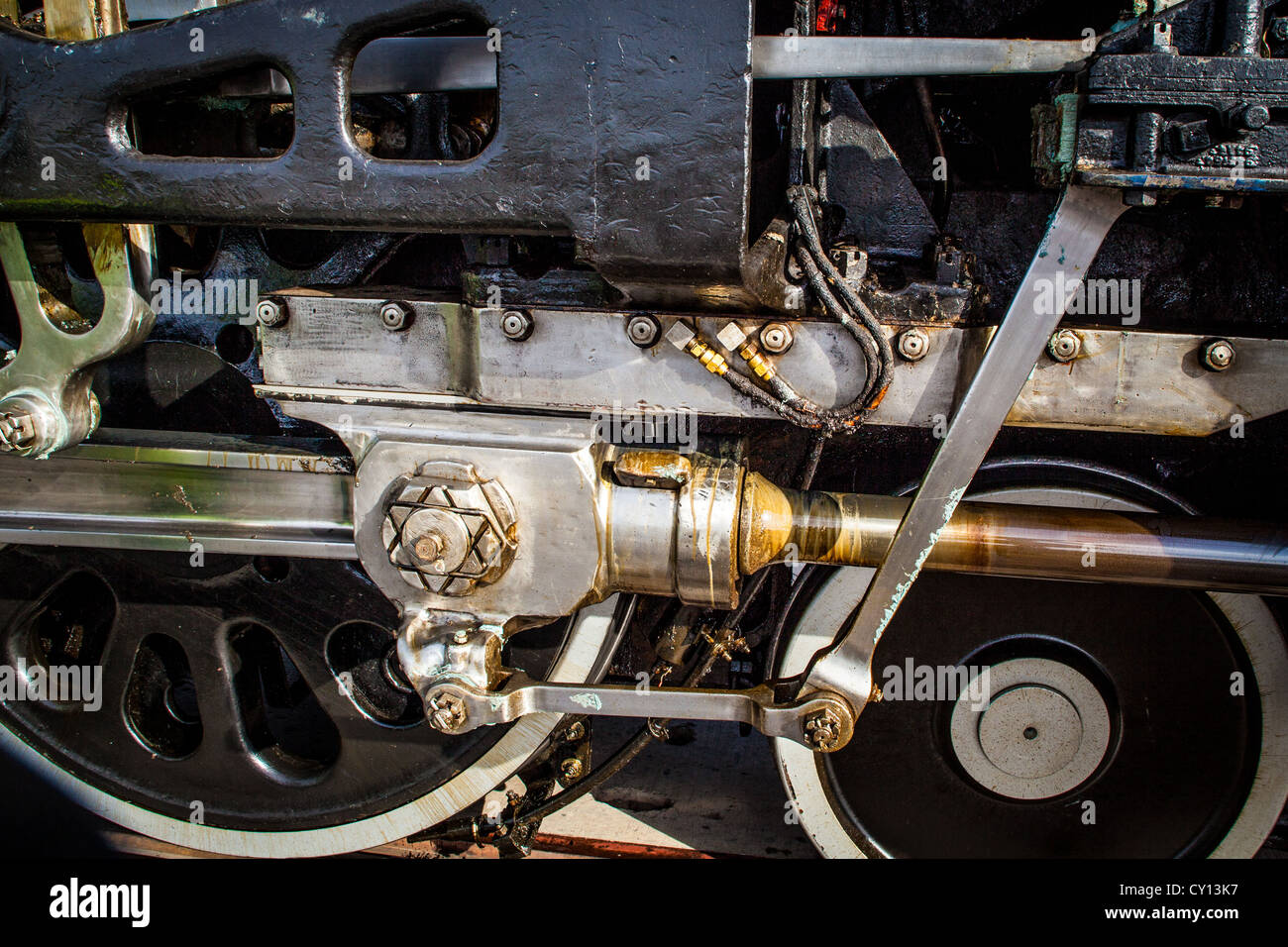 Union Pacific 844 Locomotive à vapeur Hazen Nevada Banque D'Images
