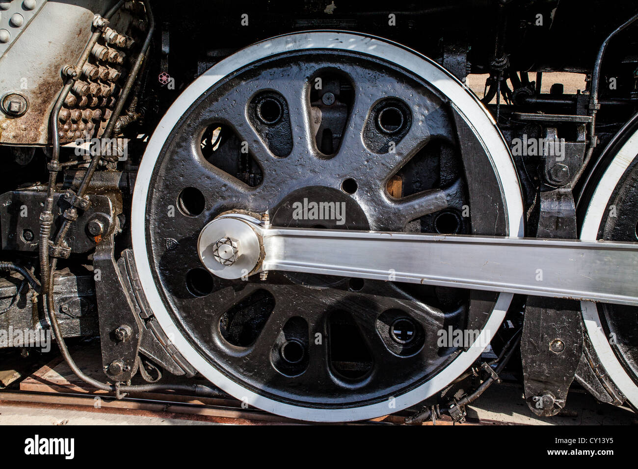 Union Pacific 844 Locomotive à vapeur Hazen Nevada Banque D'Images