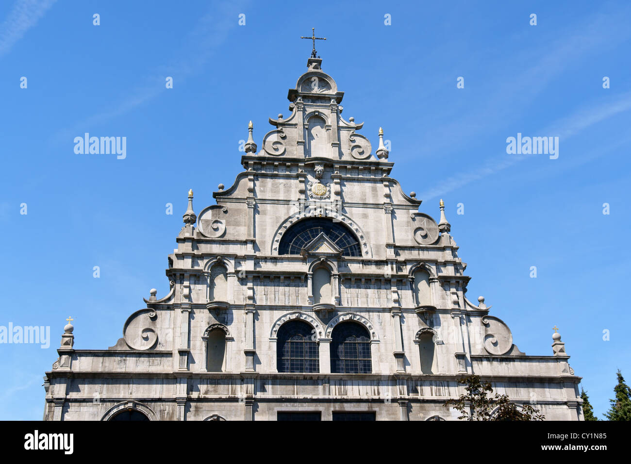 L'Église grecque orthodoxe à Aix-la-Chapelle, Allemagne. Banque D'Images