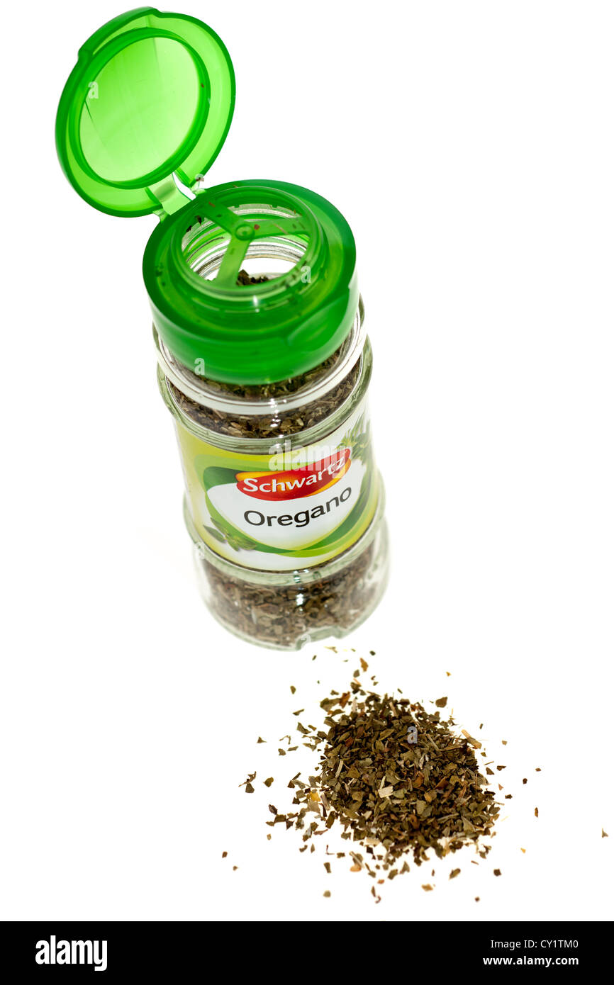 Récipient de Schwartz L'origan Banque D'Images