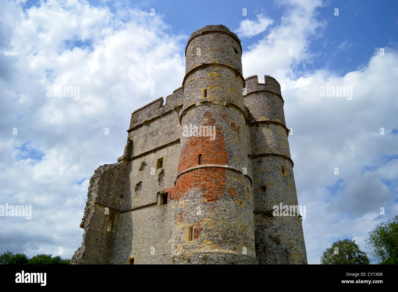 L'historique de la structure du bâtiment du château Banque D'Images L'historique de la structure du bâtiment du château Banque D'Images
