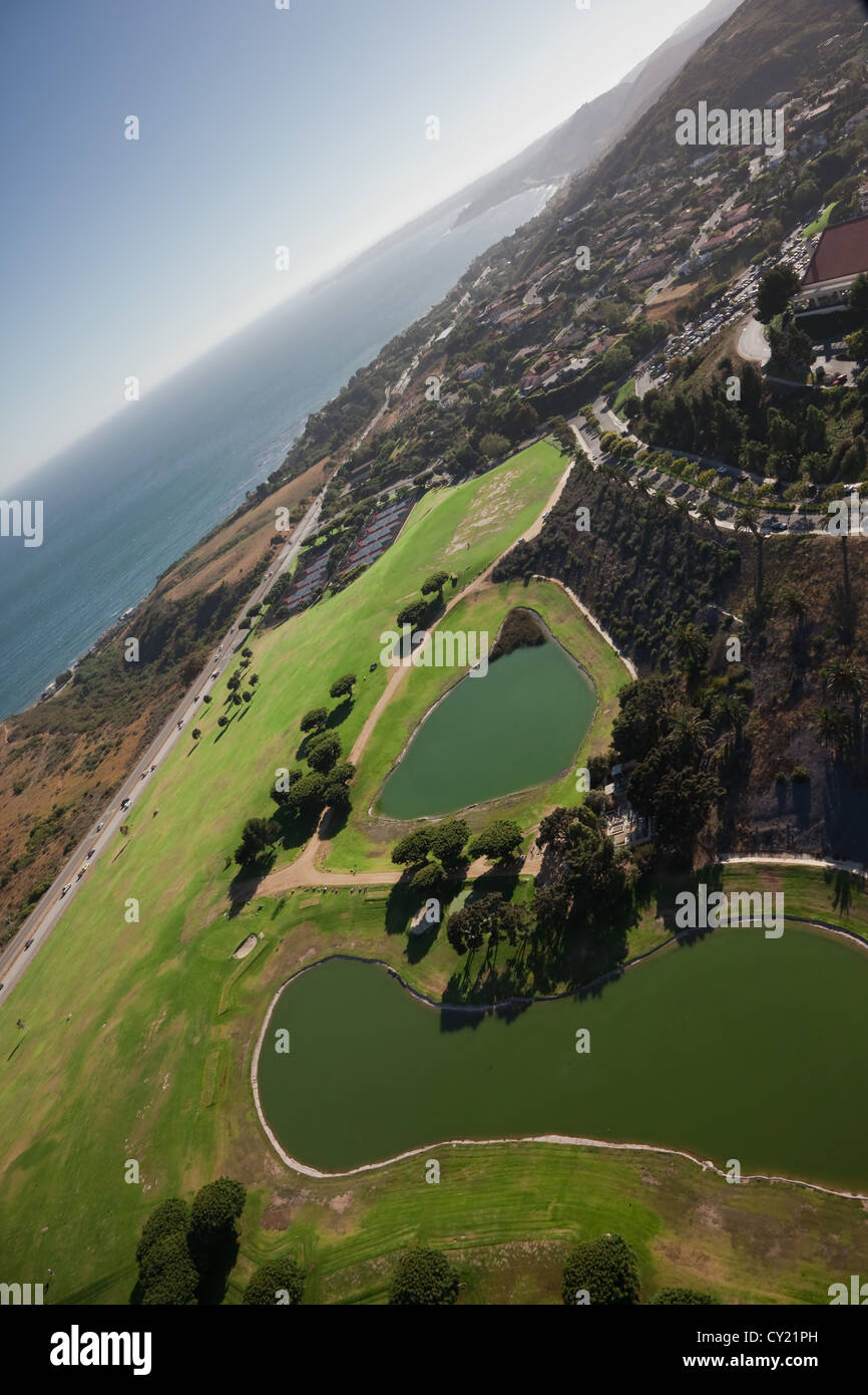 Pepperdine University Campus Malibu, Californie. Banque D'Images