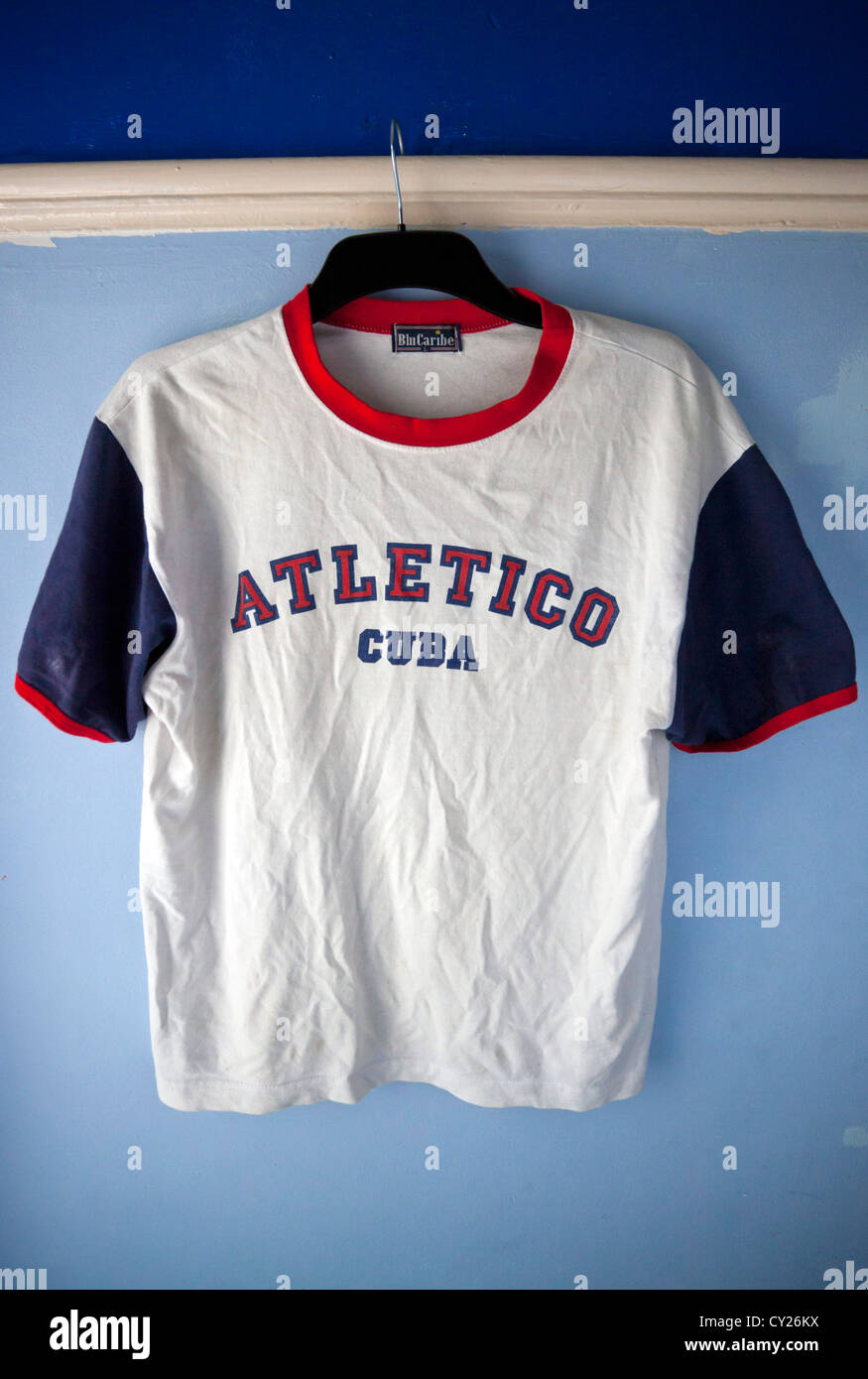 Atletico Cuba T-shirt Banque D'Images