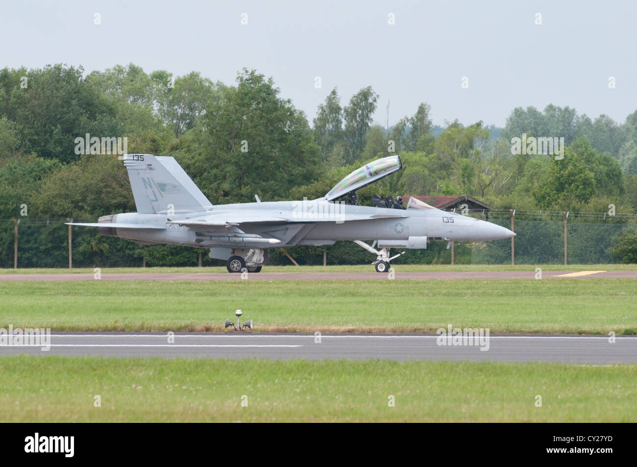 RAF Fairford Fairford Gloucestershire Angleterre Banque D'Images