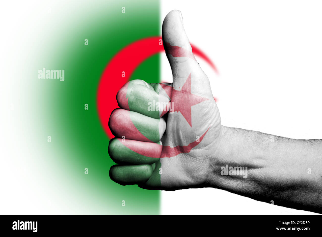 Bravo à l'Algérie pour les Algériens, métaphore sportive nous allons gagner l'emporter,vote de confiance pour le pays et les gens. Banque D'Images Bravo à l'Algérie pour les Algériens, métaphore sportive nous allons gagner l'emporter,vote de confiance pour le pays et les gens. Banque D'Images